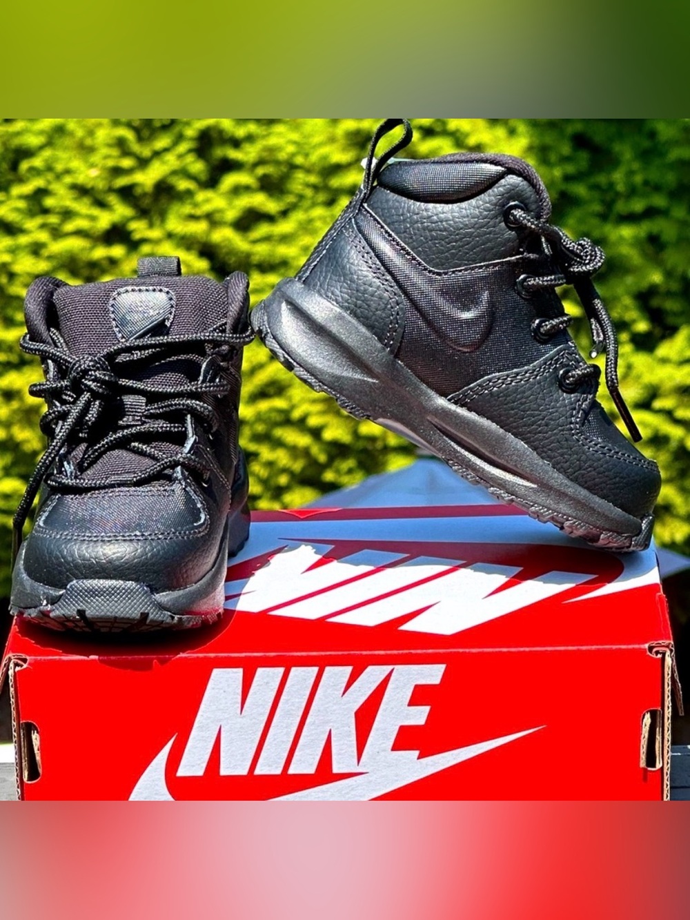 NEW Nike Youth Manoa Waterproof Mid Casual Sneaker Boot - Baby Toddler 5C